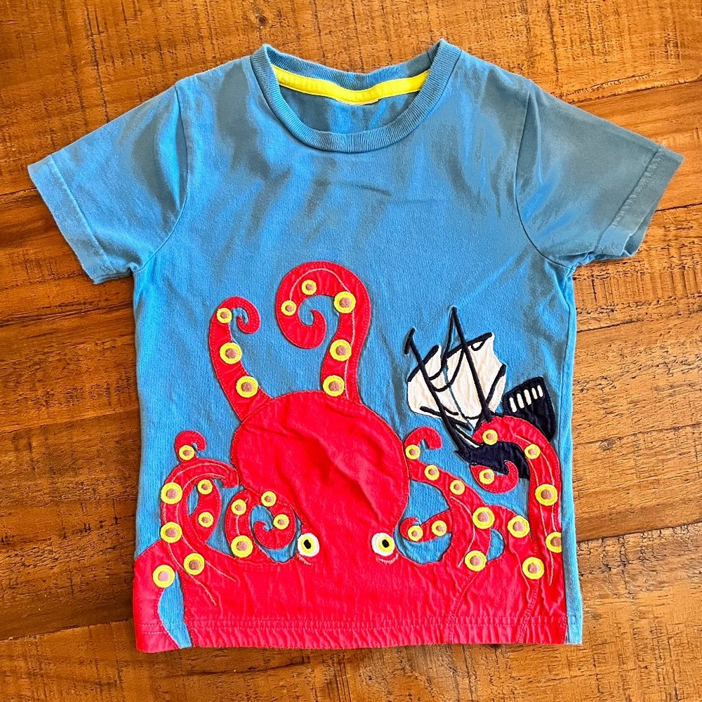 Boys Mini Boden Short Sleeve Tee Size 4-5